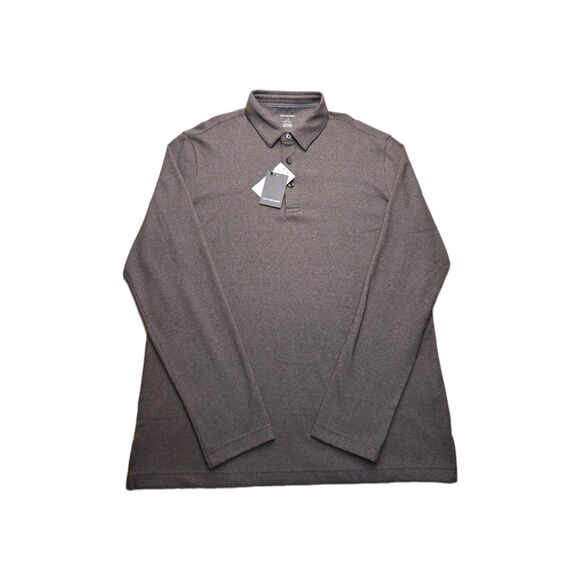 NWT Van Heusen Big & Tall Long Sleeve Polo Shirt Mens Size LT Stretch Soft Touch - Picture 1 of 10